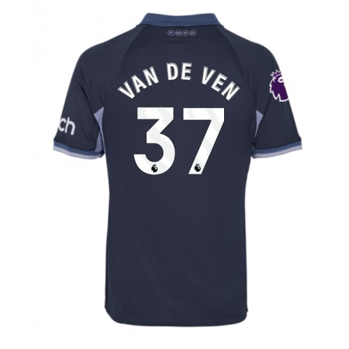 Fotbalové Dres Tottenham Hotspur Micky van de Ven #37 Venkovní 2023-24 Krátký Rukáv